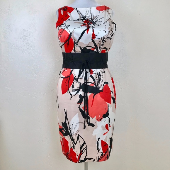 coast red and black dress